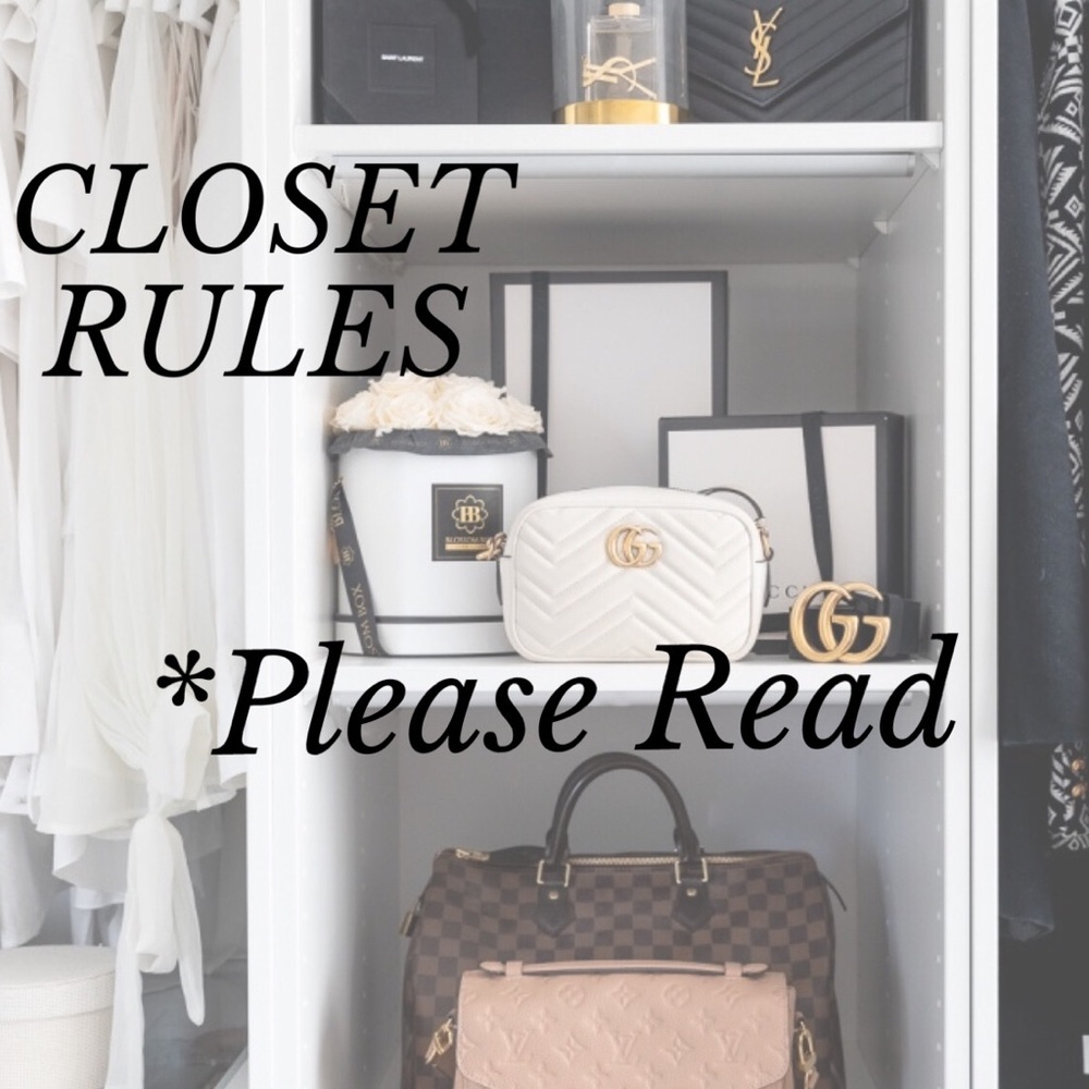 😍WELCOME TO MY CLOSET!!! Please take a quick read